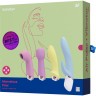 Набор вибраторов SATISFYER Marvelous Four, силикон, ассорти J2018-181A