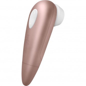 Вакуум-волновой стимулятор клитора SATISFYER NUMBER ONE ABS пластик розовый, 14,5 см Вакуум-волновой стимулятор клитора SATISFYER NUMBER ONE ABS пластик розовый, 14,5 см