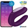 Вибростимулятор для пар SATISFYER DOUBLE JOY VIOLET J2008-16-3