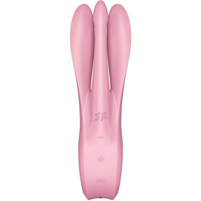 Вибростимулятор SATISFYER Threesome 1 , розовый J2018-241-1